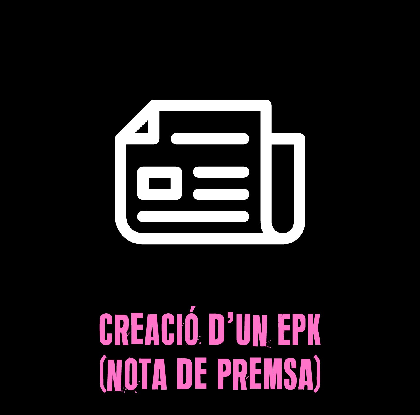 Publicació i difusió d'un àlbum de Pop